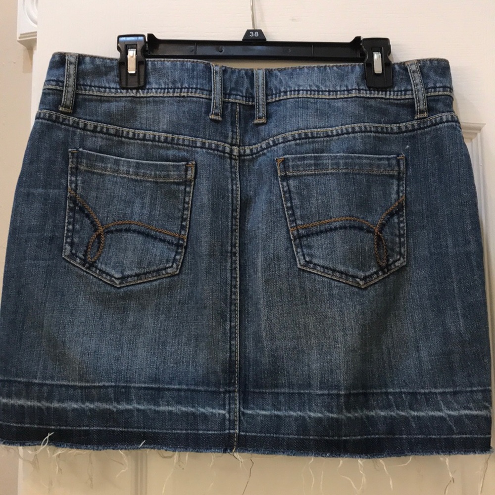 Denim Mini Skirt